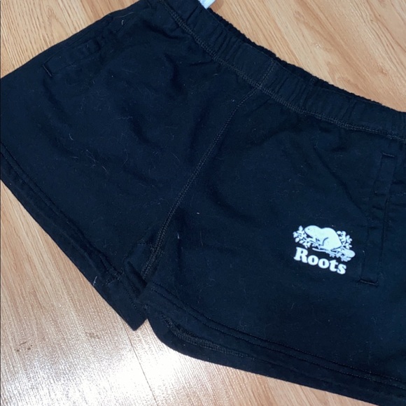 Black Roots Sweatshorts - Picture 1 of 2